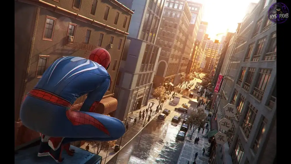 Скриншот к материалу Marvel's Spider-Man (Человек-Паук) Скриншот к материалу Marvel's Spider-Man (Человек-Паук)