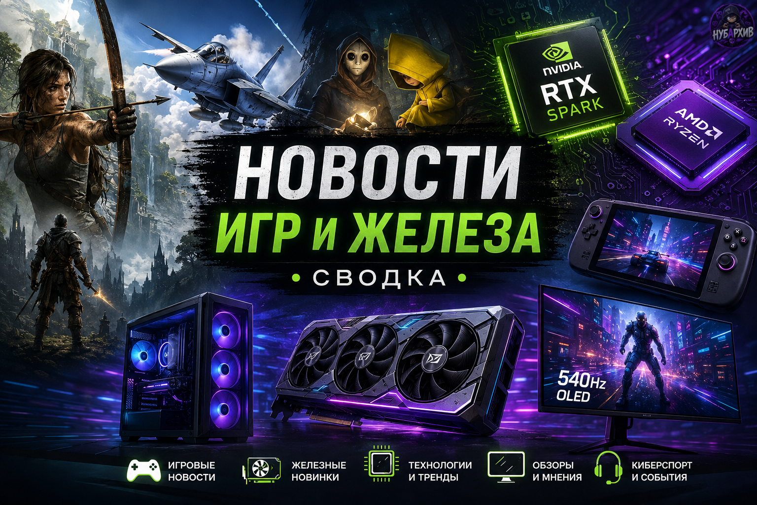 Сводка новостей игр и компьютерного железа — 12 июня 2026 Сводка новостей игр и компьютерного железа — 12 июня 2026